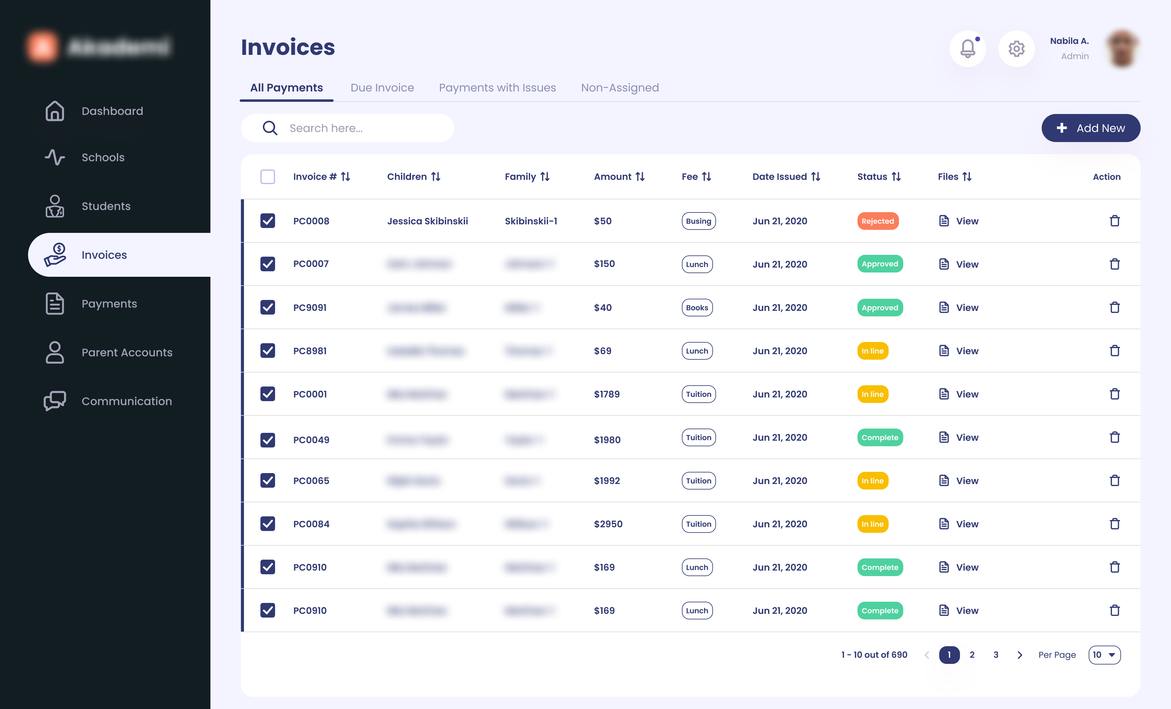 School Management Software Project Illustration