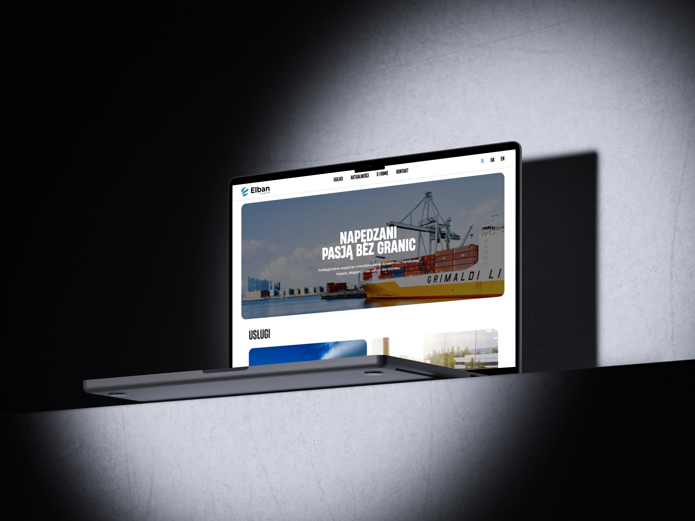 Elban Group Project Illustration - Webflow from design to production