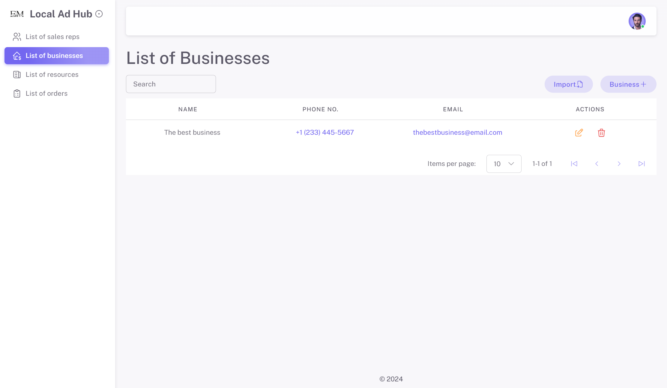 Local Ad Hub Project illustration - Ad Management Platform for Streamlined Ad Sales and Tracking