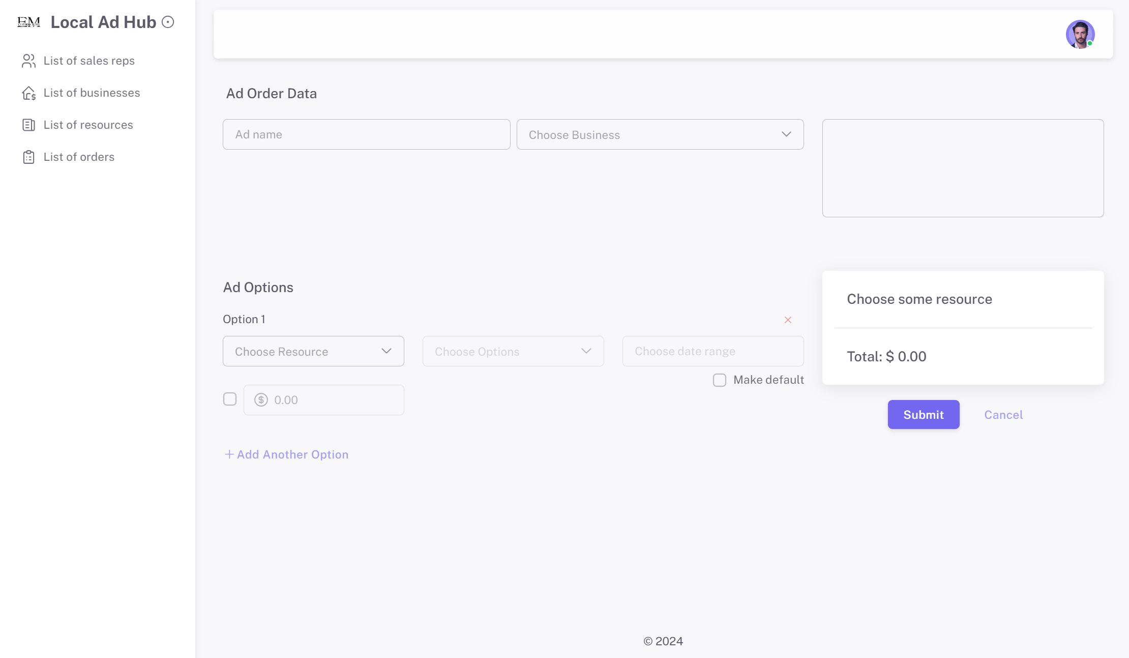 Local Ad Hub Project illustration - Ad Management Platform for Streamlined Ad Sales and Tracking