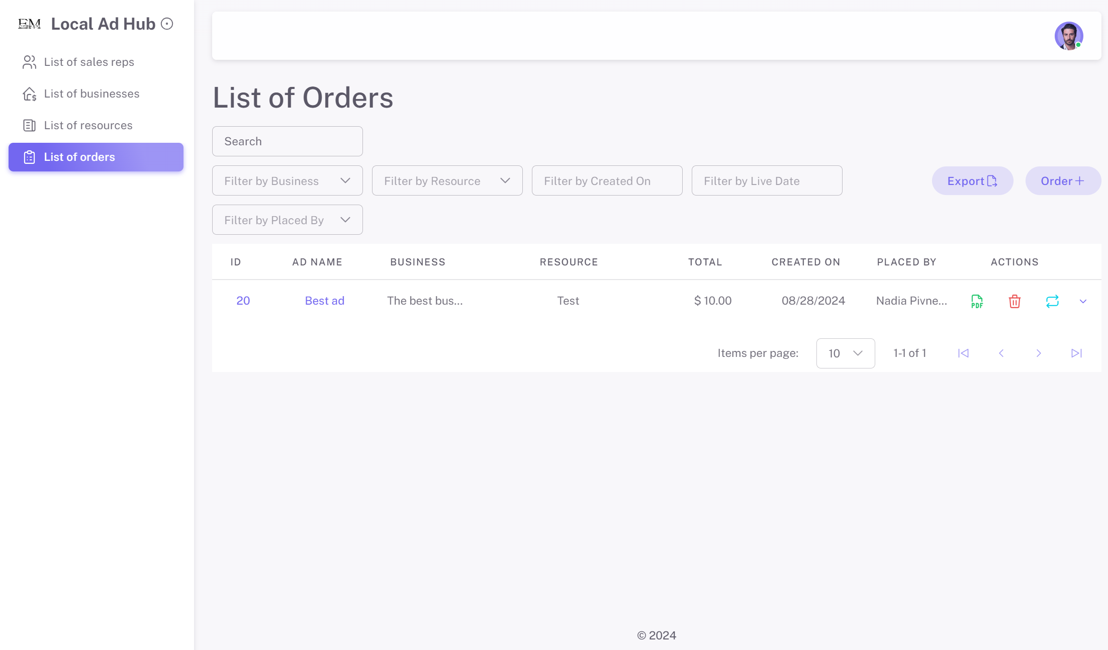 Local Ad Hub Project illustration - Ad Management Platform for Streamlined Ad Sales and Tracking